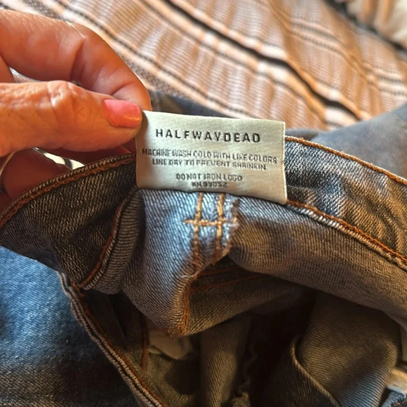 Halfway dead men’s Jeans 36/32 brand new - Picture 9 of 9